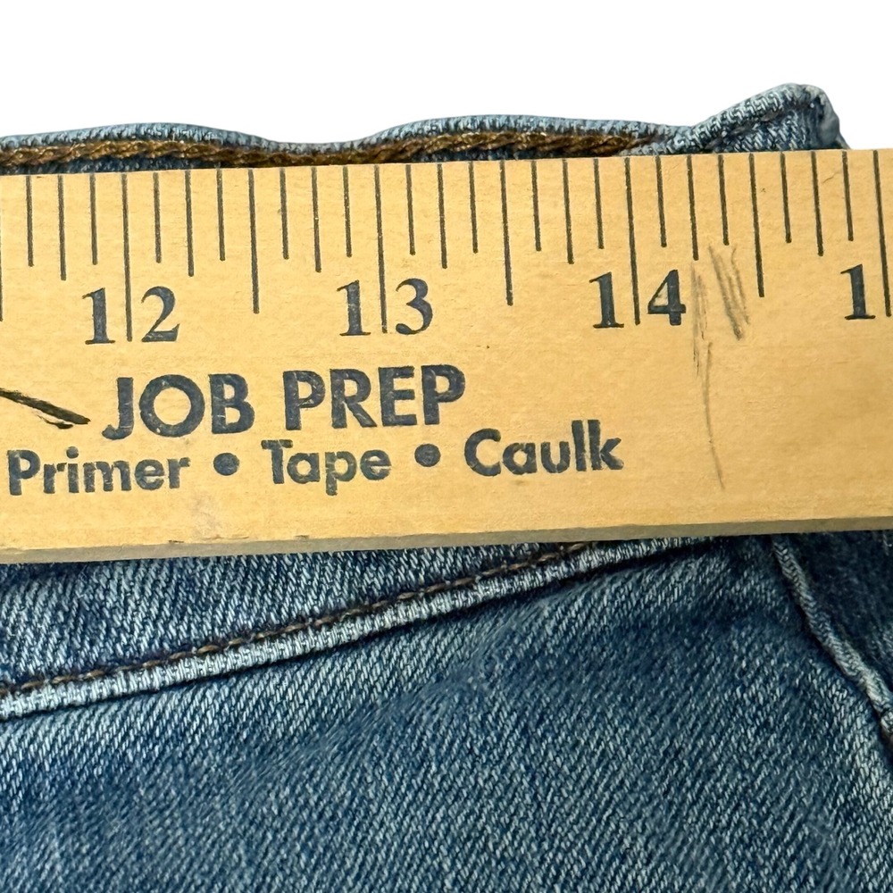 7 For All Mankind The Straight Mens Blue Medium Wash Denim Jeans Size 30 - Picture 3 of 8